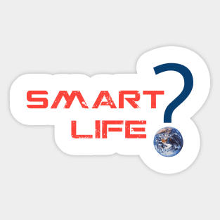 SMART LIFE (blue) Sticker